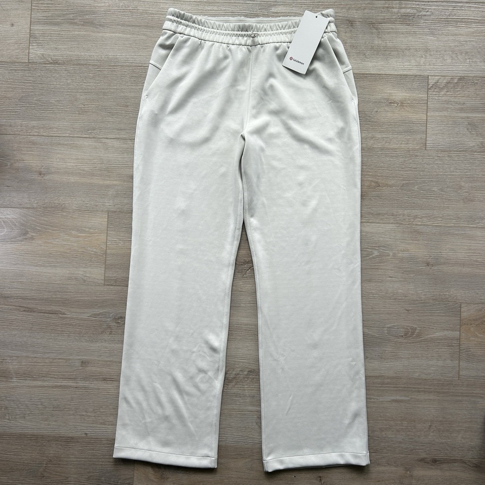 NWT Lululemon Size 12 Softstream High-Rise Pant Bone 28" Inseam Adjustable Waist